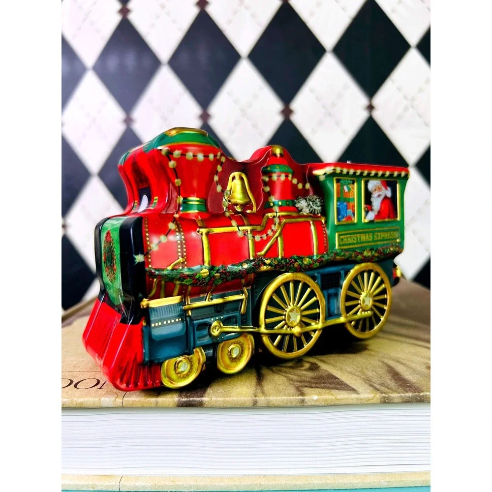 Windel Christmas‎ Express Tin Train Container Santa Holiday Candy or Tea Tin